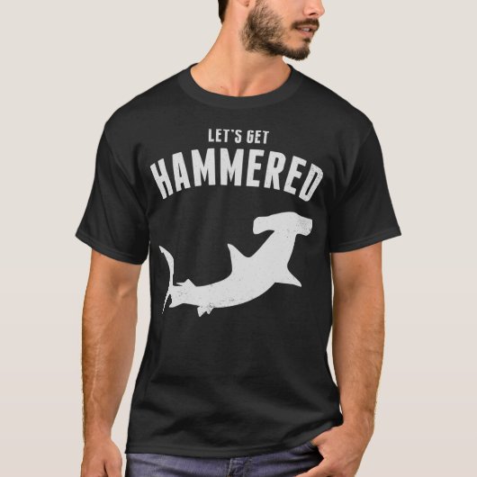 Hammerhead Shark Lets krijgen de hele week 2019  T-shirt (Voorkant)