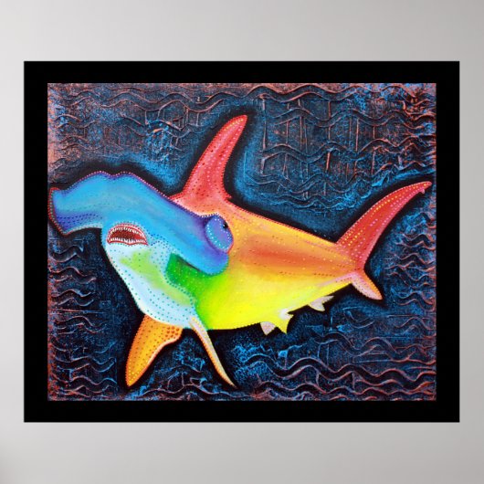 Hammerhead Shark Poster (Voorkant)