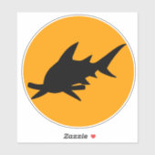 Hammerhead Shark Sticker (Vel)