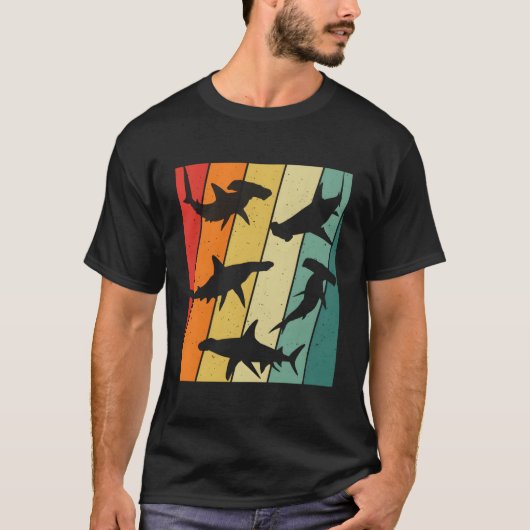 Hammerhead Shark Whisperer Selachimorphile T-shirt (Voorkant)