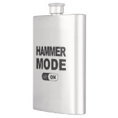 Hammermodus ingeschakeld flacon (Links)