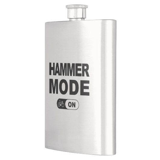 Hammermodus ingeschakeld flacon (Links)