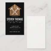 Hammers Wood Home | Visitekaartje hardware (Voorkant / Achterkant)