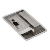 Hammershøi Ida lezing CC0699 Fridge Art Magneet (Rechterzijde)