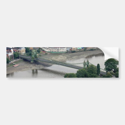 Hammersmith Bridge Bumpersticker (Voorkant)