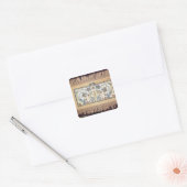 Hammersmith Rug', c.1880 Vierkante Sticker (Envelop)