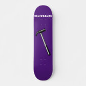 Hammertekening,  illustratie. skateboard (Voorkant)