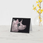 "Hammin' It Up" - Carte de porc (Fleur jaune)