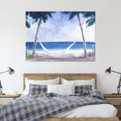 Hammock 2005 canvas afdruk (Insitu (Slaapkamer))