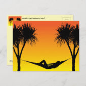 Hammock Briefkaart (Voorkant / Achterkant)