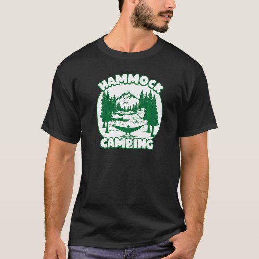 Hammock Camping T-shirt (Voorkant)