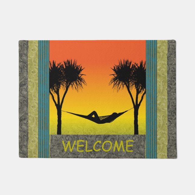 Hammock Doormat Deurmat (Voorkant)