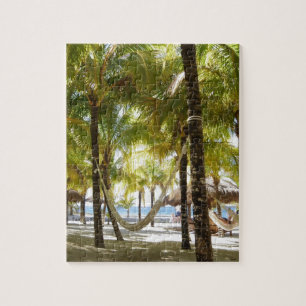 Hammock en Palm Trees Legpuzzel