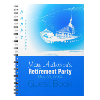 Hammock Happy Retirement Party 02 Guest Book Notitieboek
