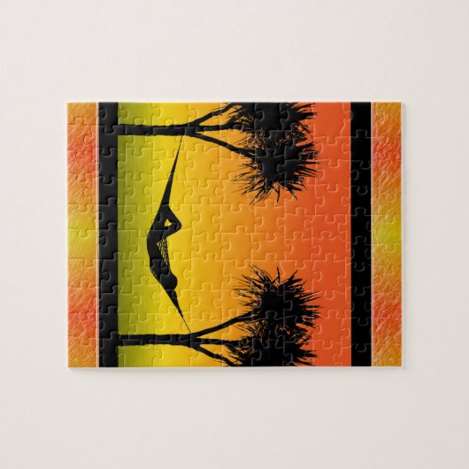 Hammock Heart Puzzle (Horizontal)