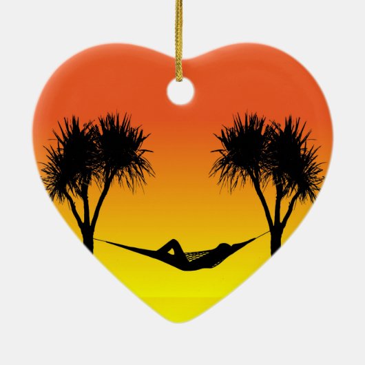 Hammock Keramisch Ornament (Achterkant)