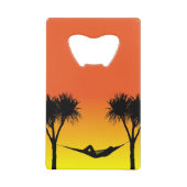 Hammock Kredietkaart Flessenopener (Voorkant)