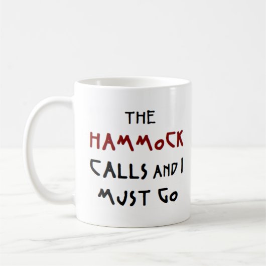hammock noemt koffie - mok (Links)