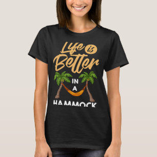 Hammocking Hammock Straps Camping T-shirt