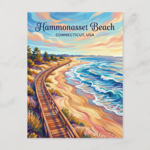 Hammonasset Beach State Park Connecticut Briefkaart