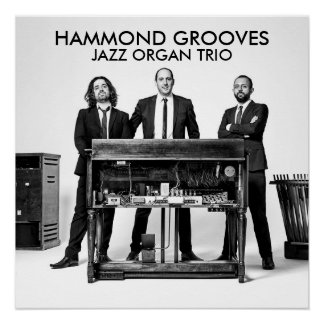 Hammond Grooves jazz organ trio official Perfect Poster