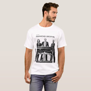 Hammond Grooves organ trio T-shirt officiel