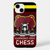 HAMMOND HIGH CHESS iPhone / iPad case (Achterkant)