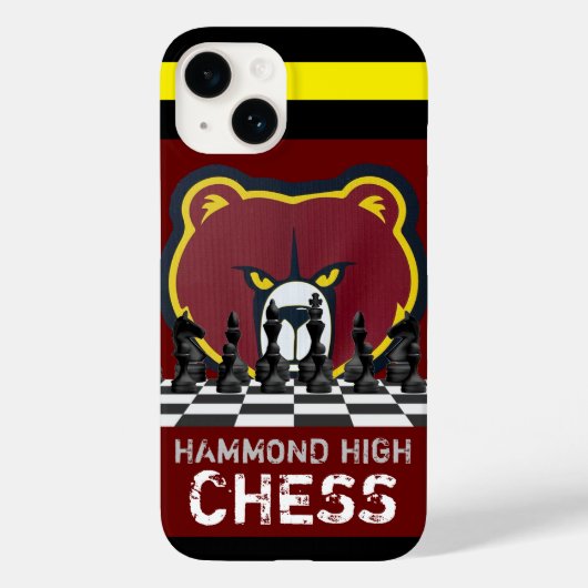 HAMMOND HIGH CHESS iPhone / iPad case (Achterkant)