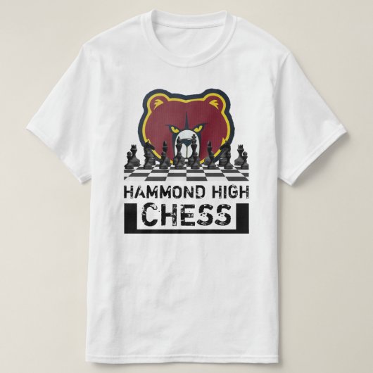 HAMMOND HIGH CHESS T-Shirt (Design voorkant)