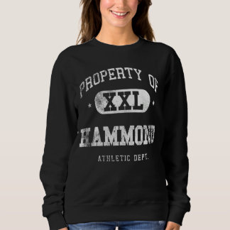 Hammond Property Xxl Sport College Athletic Funny Trui