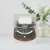 Hammond-typemachine met het ideale toetsenbord briefkaart (Staand voorkant)