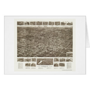 Hammonton, NJ Panoramic Map - 1926