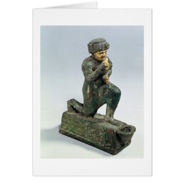 Hammurabi, koning van Babylon, bidden voor een hei (Voorkant)