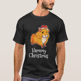 Hammy Christmas Merry Christmas Santas Pet Pjs Gif T-shirt