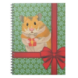 Hammy Kersthamster kerst Notitieboek