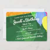 HammyVille - Carte d'invitation à l'anniversaire d (Dos)