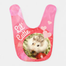 HammyVille - Cute Hamster Hot Pink Geometric