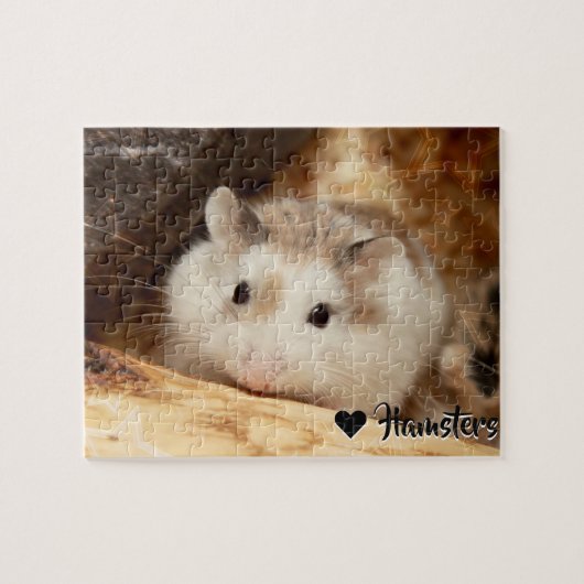 Hammyville - Cute Hamster Legpuzzel (Horizontaal)