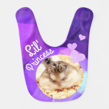 HammyVille - Cute Hamster Lovely Paarse Geometric