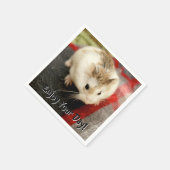 Hammyville - Cute Hamster Servet (Hoek)