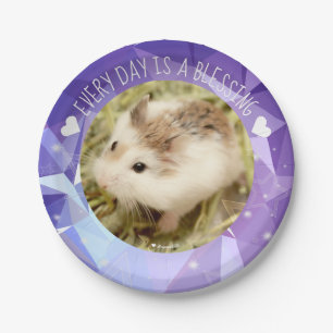 Hammyville - Cute Robo Hamster Blessing Papieren Bordje