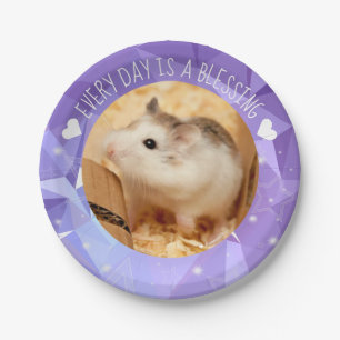 Hammyville - Cute Robo Hamster Blessing Papieren Bordje