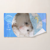HammyVille - Joli Robo Hamster Nom de la Personnal (Serviette à main)
