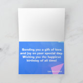 Hammyville - Jolie carte d'anniversaire Hamster (Intérieur)