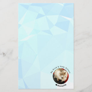 Hammyville - Kute Hamster met Motivatie Citaat Briefpapier