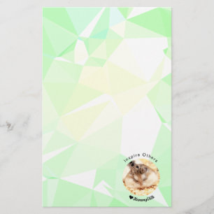 Hammyville - Kute Hamster met Motivatie Citaat Briefpapier