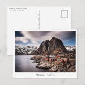 Hamnoy Lofoten Briefkaart (Voorkant / Achterkant)