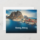 Hamnøy Noorwegen gestilized Briefkaart (Voorkant / Achterkant)