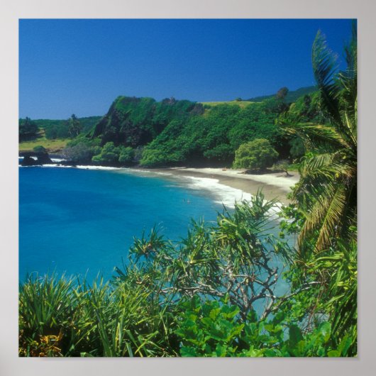 Hamoa Beach Hana Maui Poster (Voorkant)