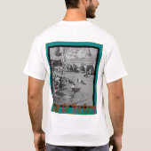 Hampshire Hog Boerderij T-shirt (Achterkant)